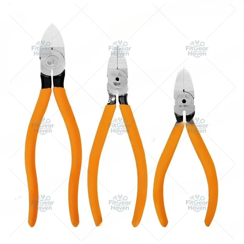 Industrial grade thick nozzle pliers, sharp and durable, trimming burrs, cutting electronic feet