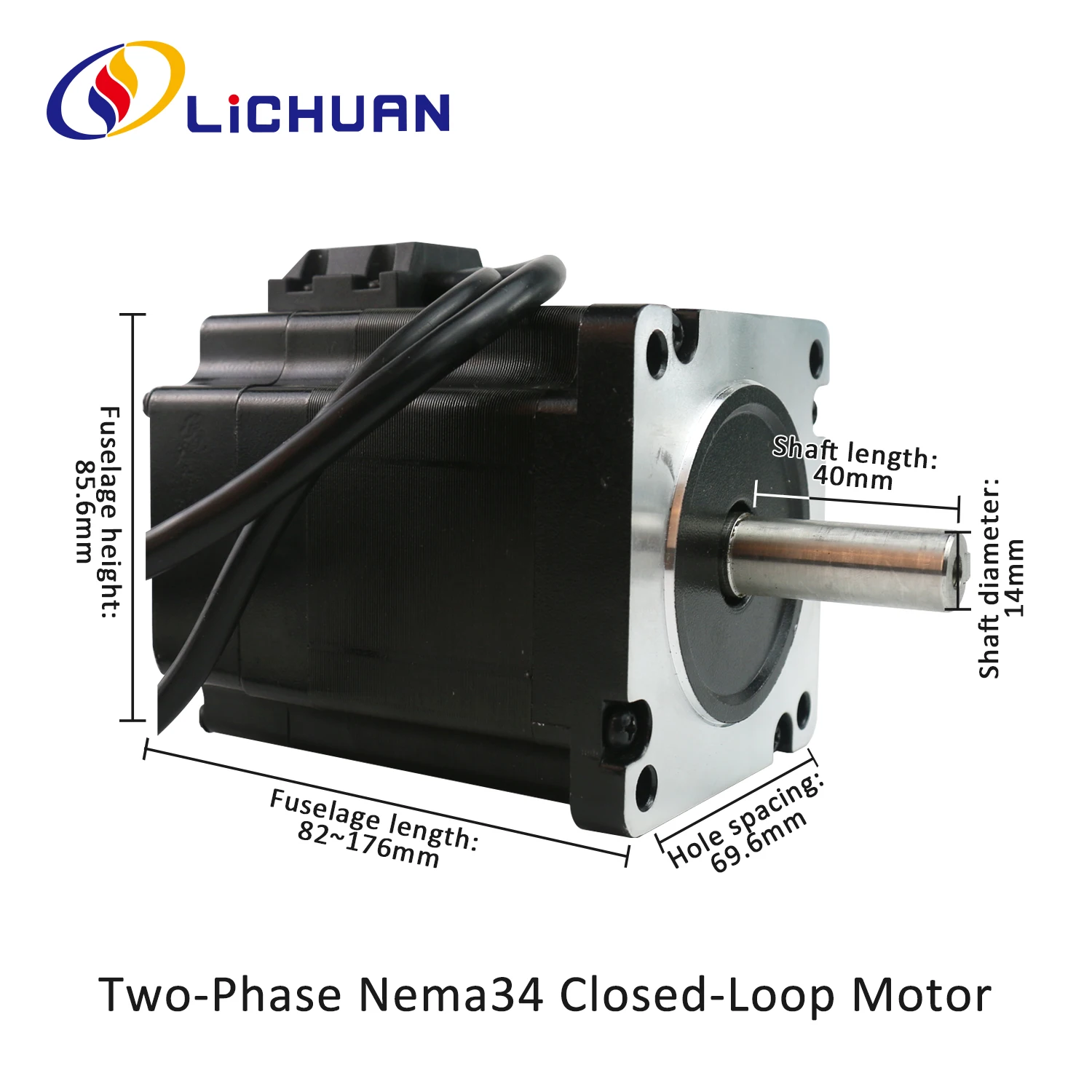 Lichuan 2-assige Nema34 stappe - Stepper Motor Nema 34 Closed Loop recensie en prijs