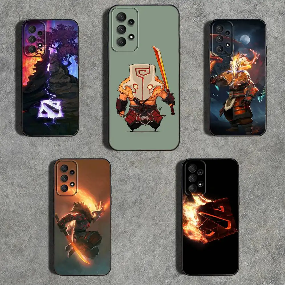 

C-Cool D-Dota 2 Phone Case For Samsung Galaxy A73,31,32,72,41,53,52,71,22,5G,Note,J7,8,9 Soft Black Cover