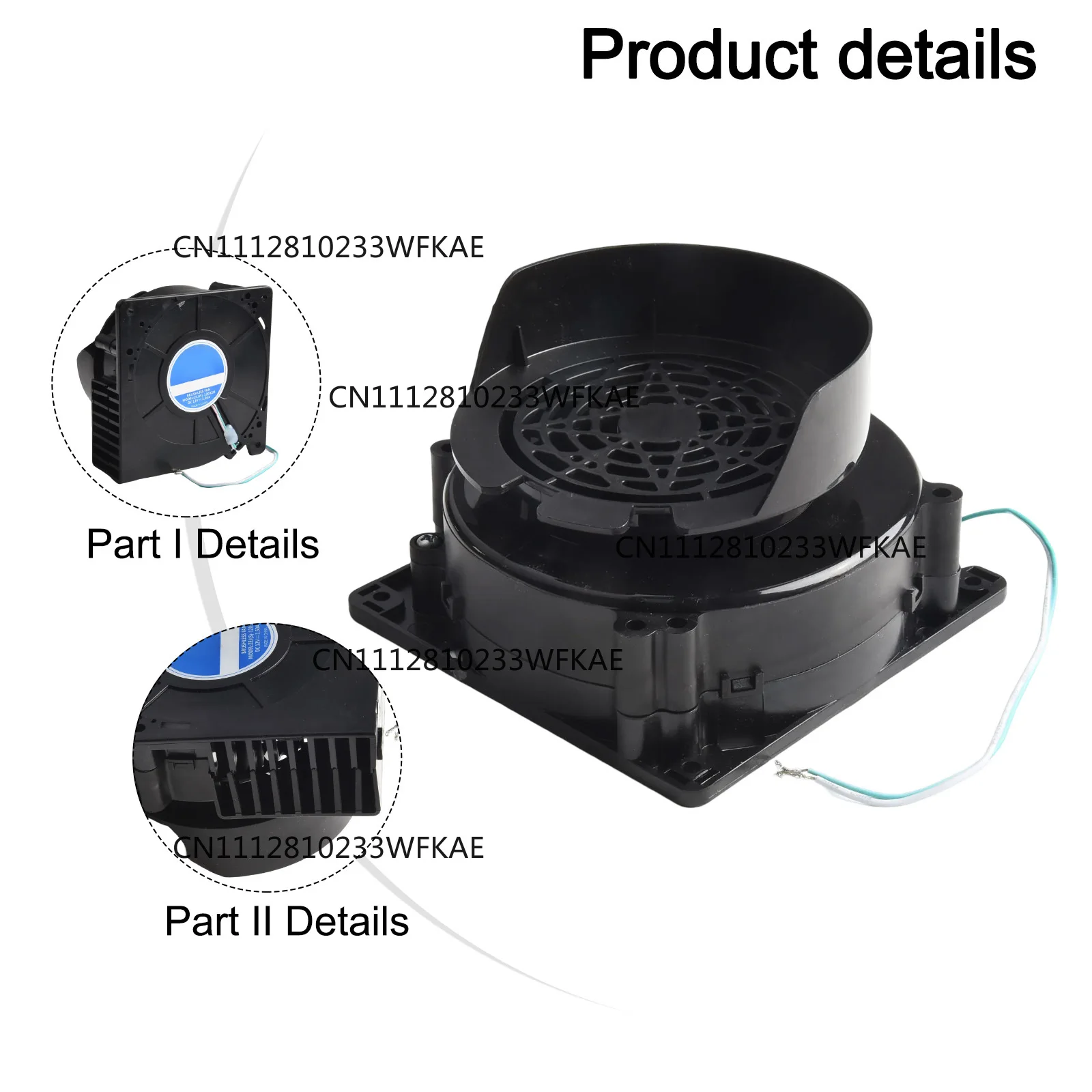 Inflatable toy 1.5A strong blower, barbecue/charcoal cooling cooling fan