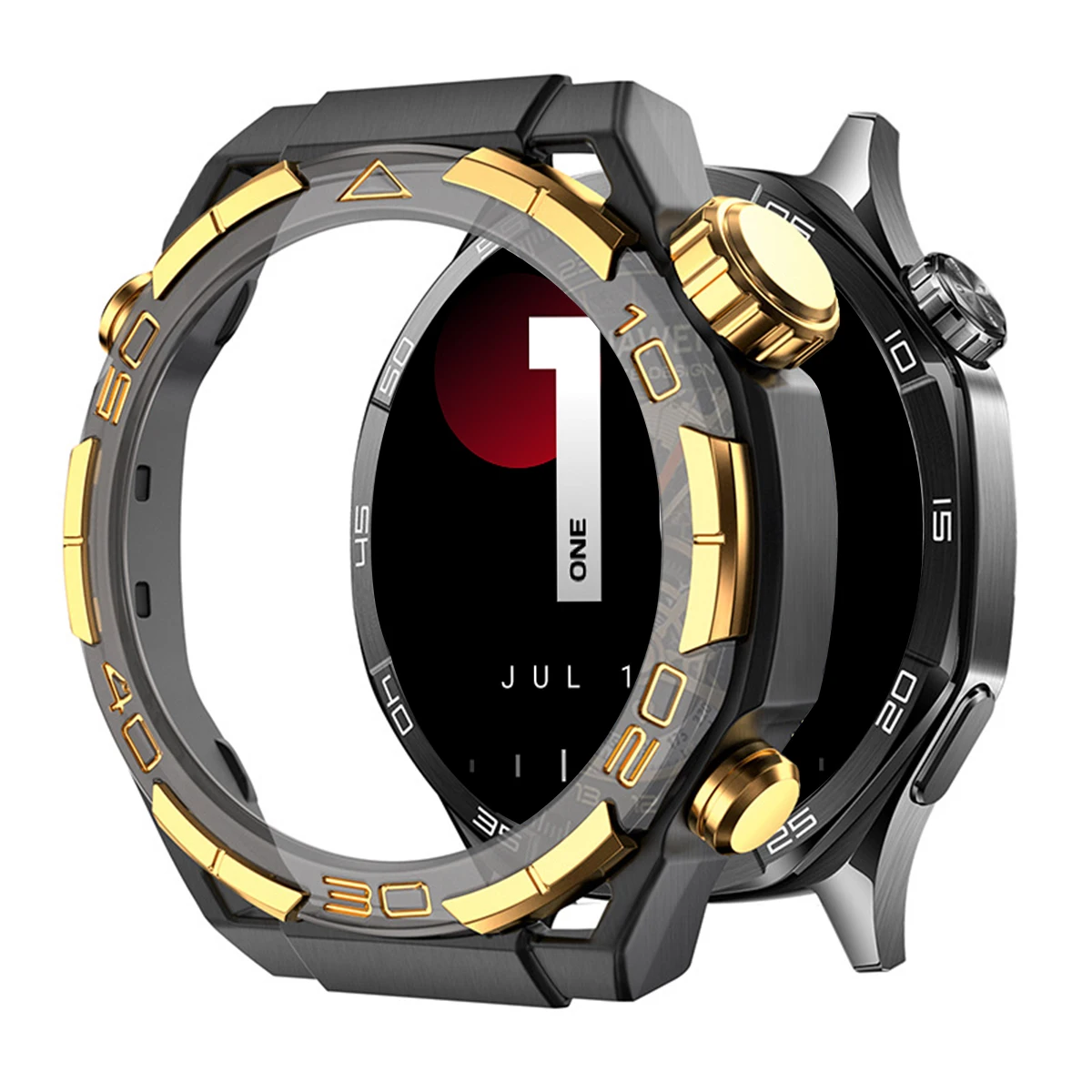 PC Hard Case For Huawei Watch GT5 46MM Change To Ultimate Protector Bumper Cover for Huawei Watch GT 5 Accessories (no Galss)