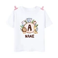 letter A with name
