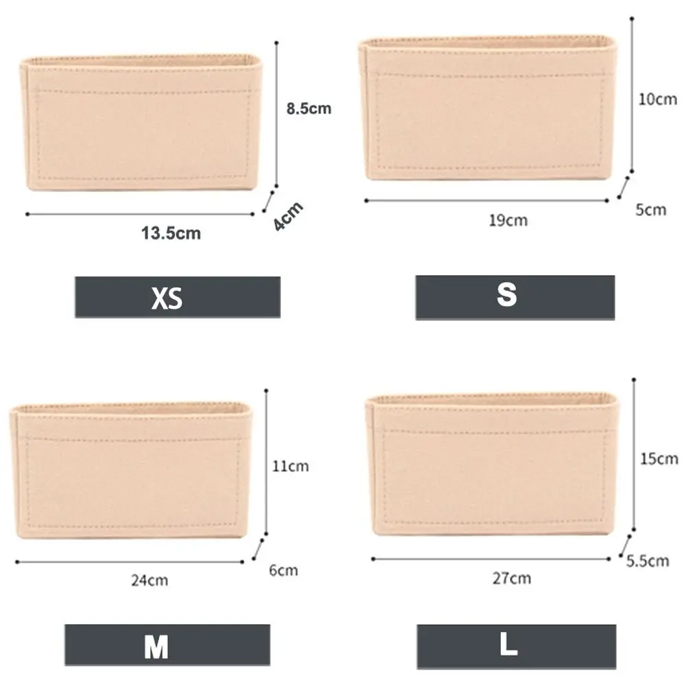 منظم سري حقيبة سفر إدراج حقيبة يد إدراج حقيبة ورأى إدراج حقيبة حقيبة داخلية محفظة بطانة