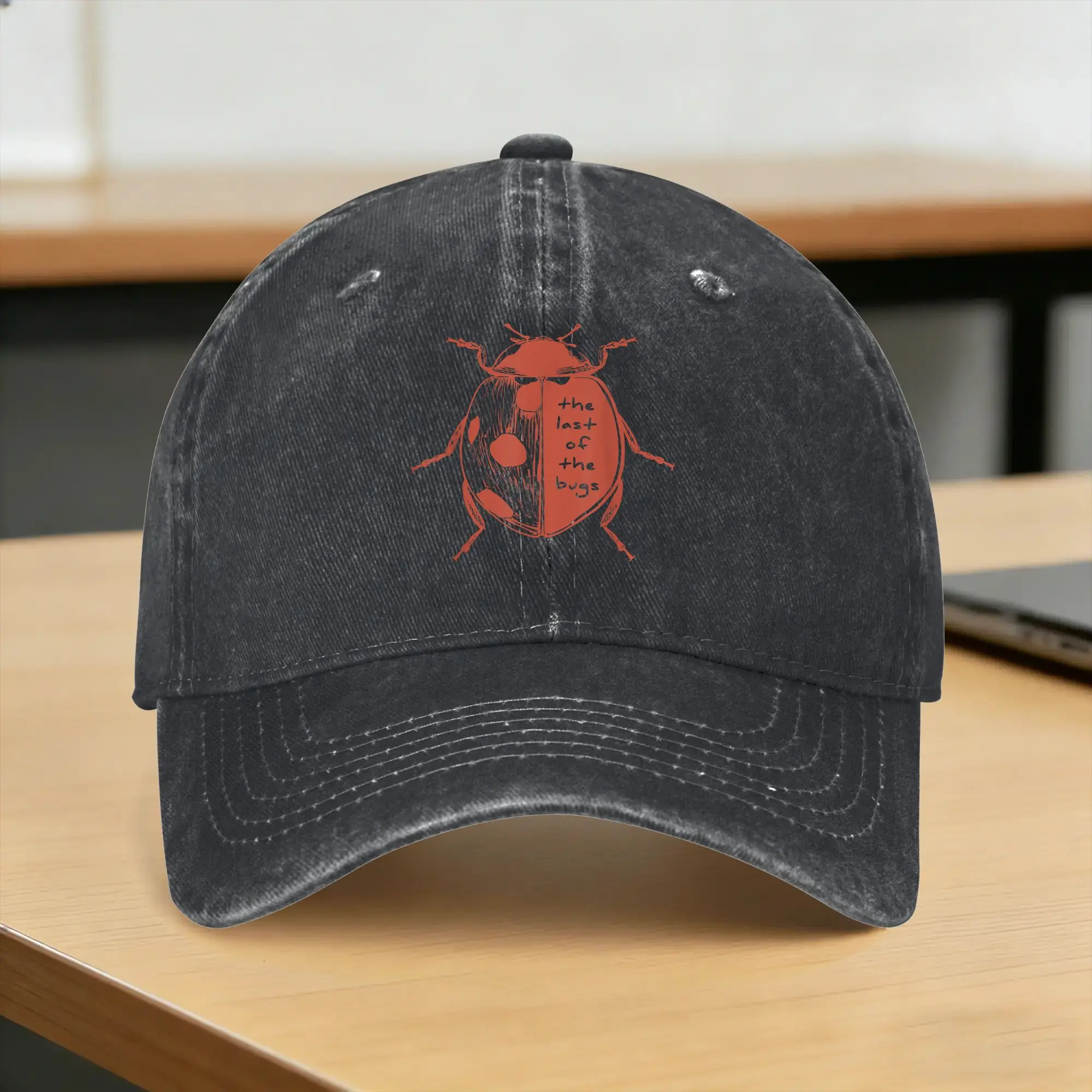 Washed Baseball Cap The Last of The Bugs Cute Nature Graphic Summer Hip Hop Hats For Men Adult  Fashion Hippie Sun Snapback Cap