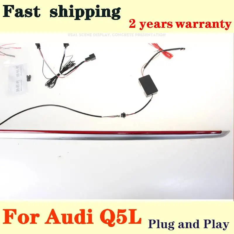 

Задние фонари для Audi Q5L с динамической анимацией поворотников, 2021-2022 г.в., аксессуары для авто