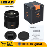 YONGNUO YN25mm F1.7M 25mm F1.7 for M4/3 Mount Camera Lens Large Aperture AF/MF Prime Lens For Panasonic Olympus G95 GF9 GX9