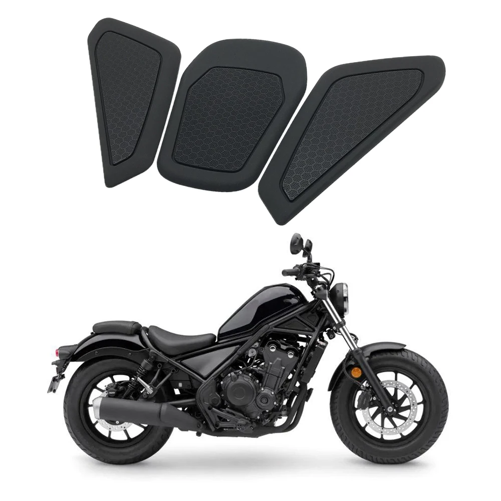 Motorcycle Tank Pad Side Tank Pad Grip Non-Slip Stickers Fuel Tank Traction Pad for HONDA CMX1100 REBEL1100 2020 - 2022