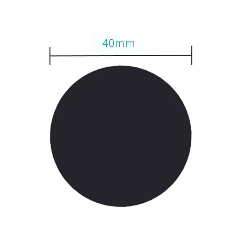 100-500pcs 30mm 35mm 40mm Scratch-resistant Black Metal Plate Disk Iron Sheet for Magnet Mobile Phone Holder