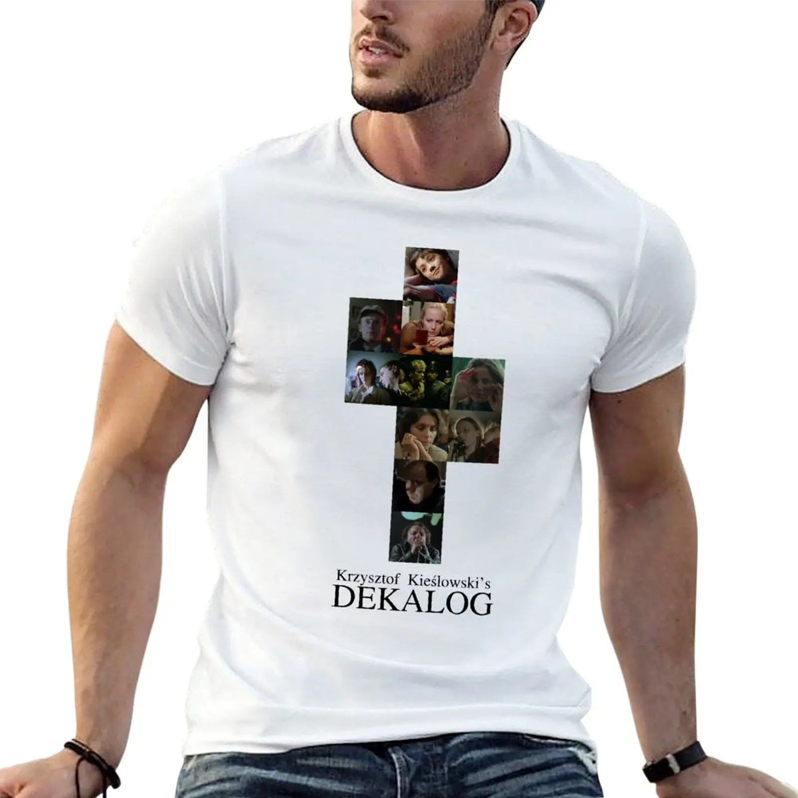 Dekalog T-Shirt All Match Print Short Sleeve Top