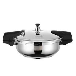 304 Stainless Steel Pressure Cooker Mini Pressure Pot Outdoor Quick Cooking Pot For Induction Ceramic Stove Gas Heating
