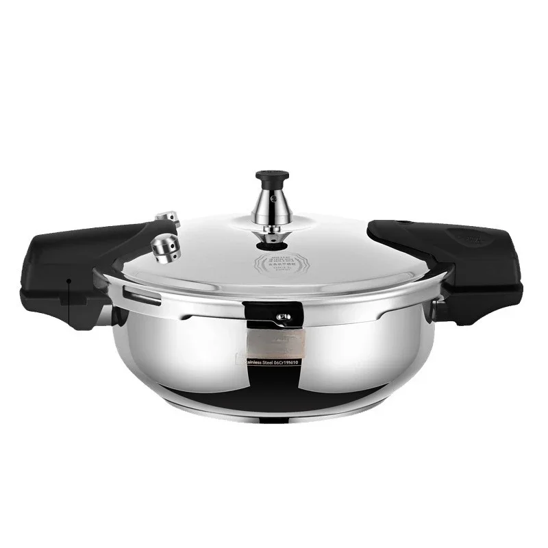 304 Stainless Steel Pressure Cooker Mini Pressure Pot Outdoor Quick Cooking Pot For Induction Ceramic Stove Gas Heating
