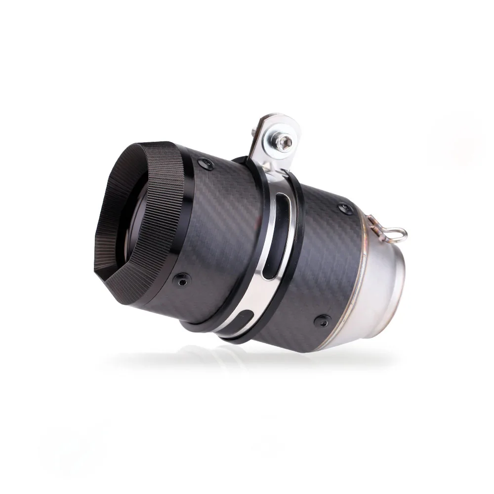 

SXLL CBR1000 ZX6R Z900 250 S1000RR Tmax530 Motorcycle Retrofit Exhaust Pipe 51mm Carbon Fiber Exhaust