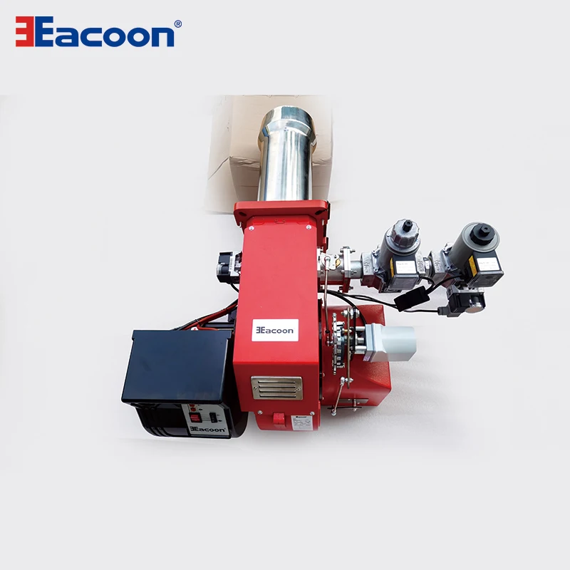 High Power Two-Stage Industrial Burner Essential Boiler Parts Included for Condition Boiler