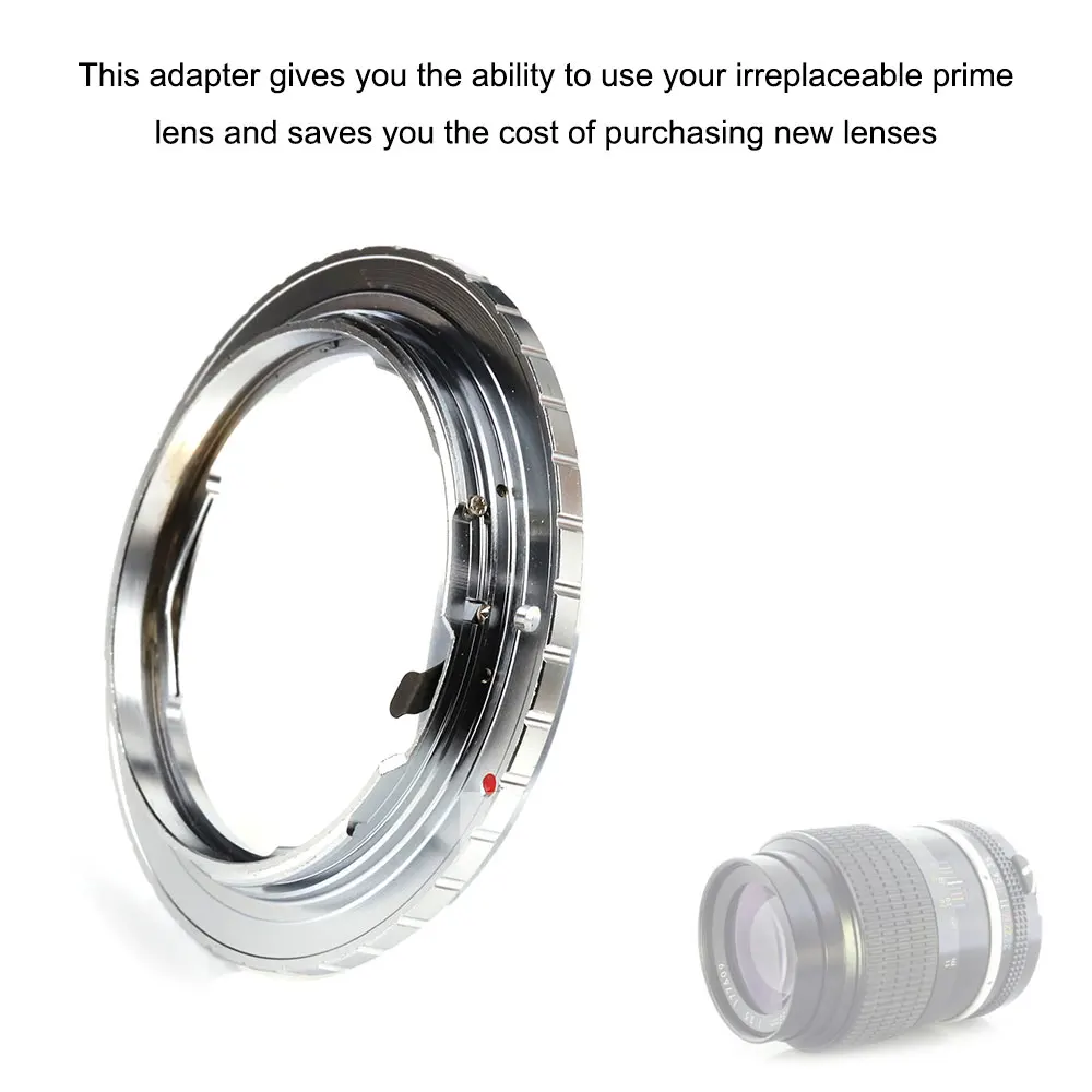 AI-EOS Mount Adapter Ring For Nikon F Mount AI Lens And For Canon EF Mount Camera Adapter 5D III 6D 70D 700D 7D II 650D