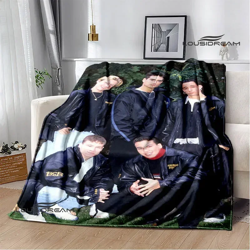 

Graphics Baby Blanket 3D Printed Backstreet Boys Pattern Bed Sofa Picnic Home Cover Decor Comfortable Warm Throw Blankets Kids