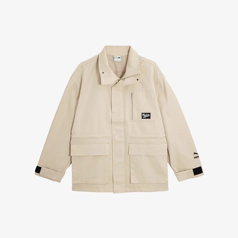 

Puma Genuine Sport унисекс мягкая классическая модная свободная ветрозащитная повседневная куртка 621663-88