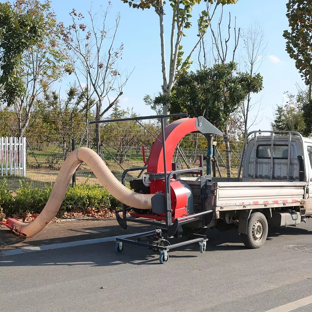 New DZR Factory Direct Supply CE ISO Certified Leaf Tree Branches Shredder Mobile Shredder