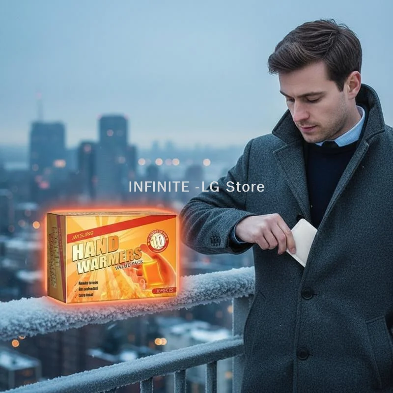 Portable Hand Warmers Quickly Generate Heat Increase Temperature Insulation Effect Lasts For 10 Hours Self Heating Body Warmers