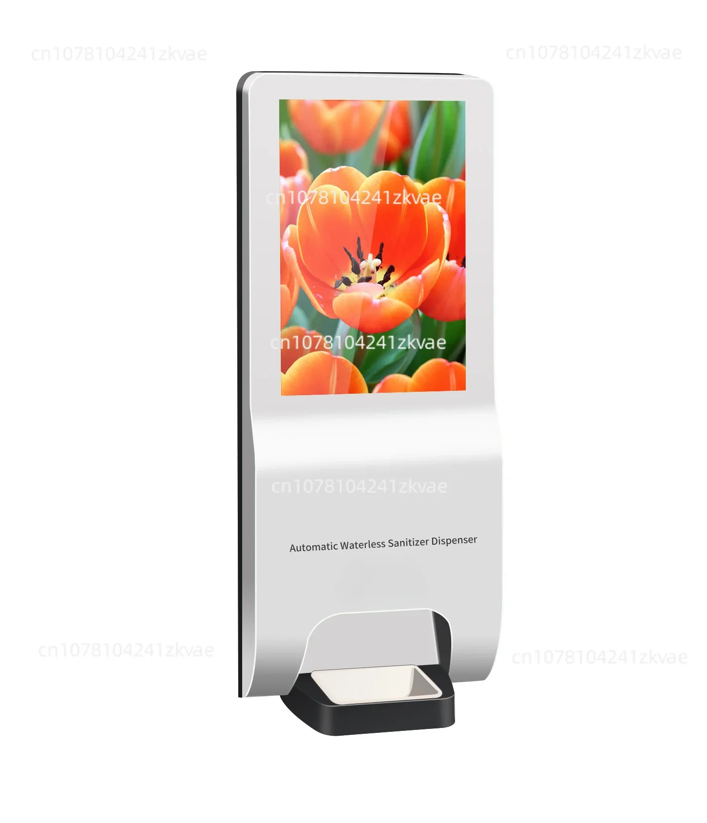 Hand Sanitizer Gel Dispenser Automatic Advanced Vending lcd advertising Screen Waterless alcohol Hand Sanitizer