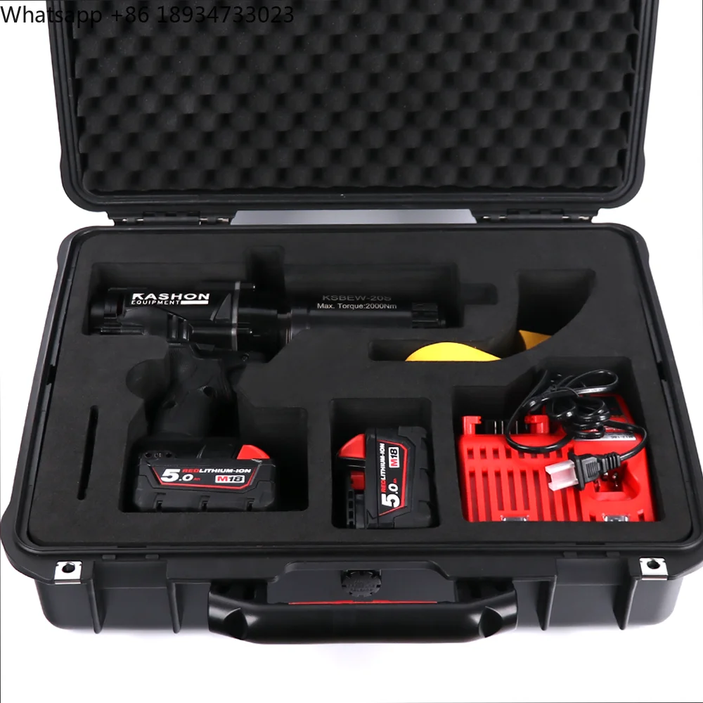 KASHON Industrial 3000Nm High Torque Brushless Lithium Impact Cordless Electric Wrench