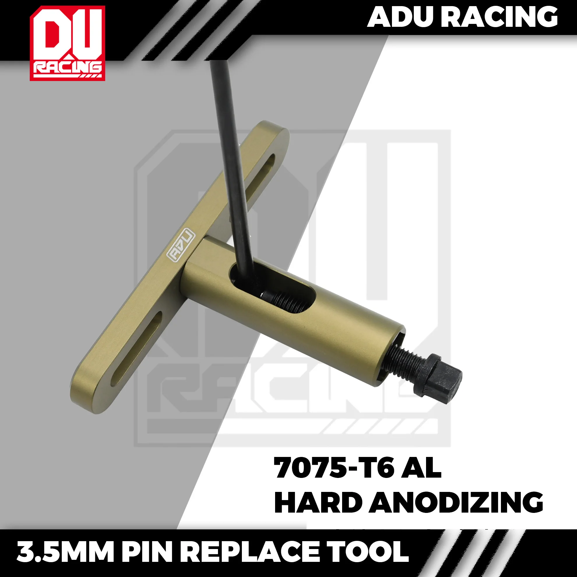 

ADU RACING 7075-t6 AL 3.5mm OR 4mm dog bones pin replace tool and 17mm socket for traxxas 8s xrt xmaxx arrma 8s kraton outcast