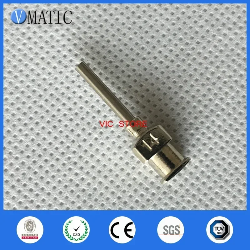12Pcs High Quality All Metal Stainless Steel 0.5'' 14G Fluid Liquid Glue Dispensing Syringe Blunt Needle Tips 1/2 Inch