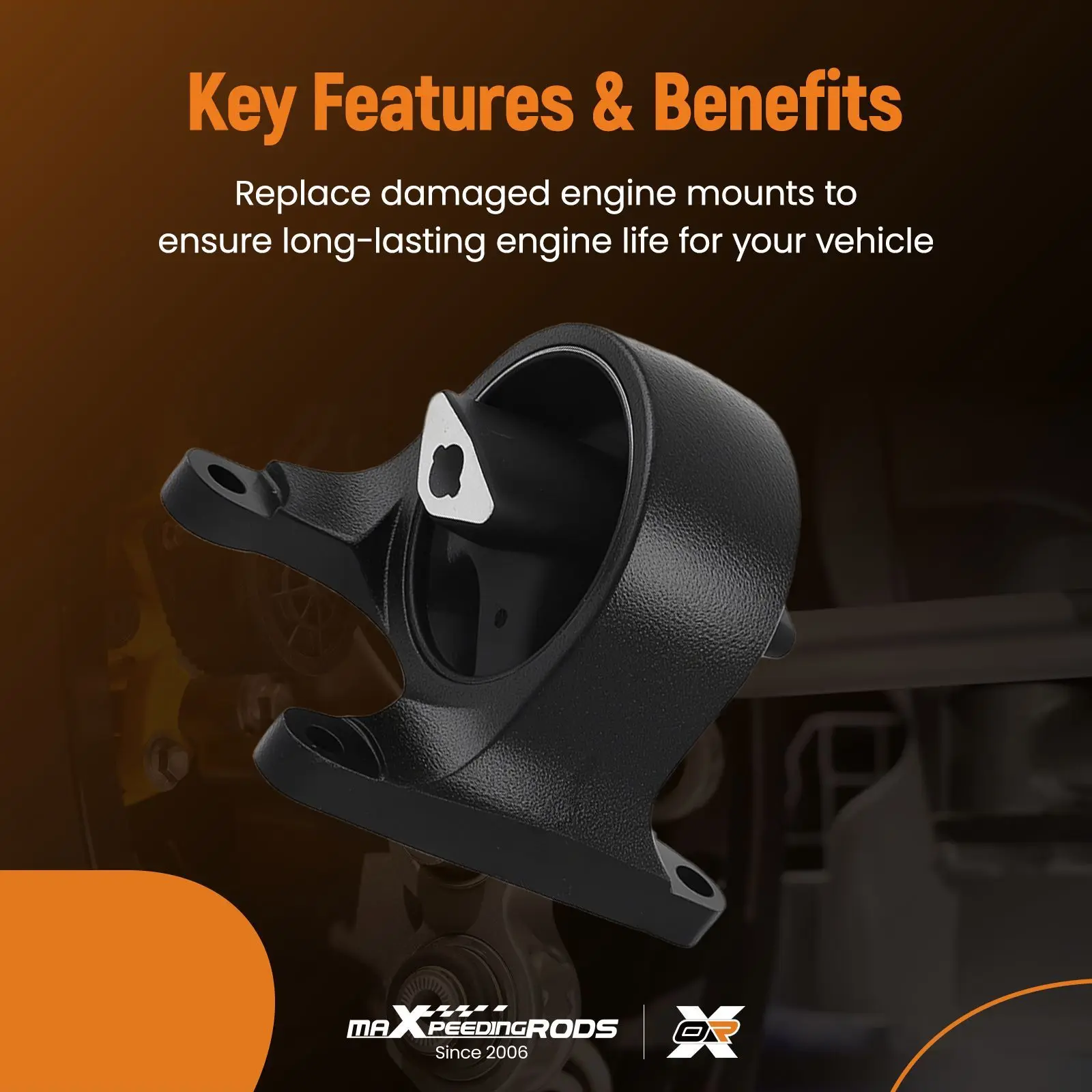 

Engine Motor & Trans Mount 3PCS Set For Jeep Grand Cherokee 4.7L 4WD 1999-2004