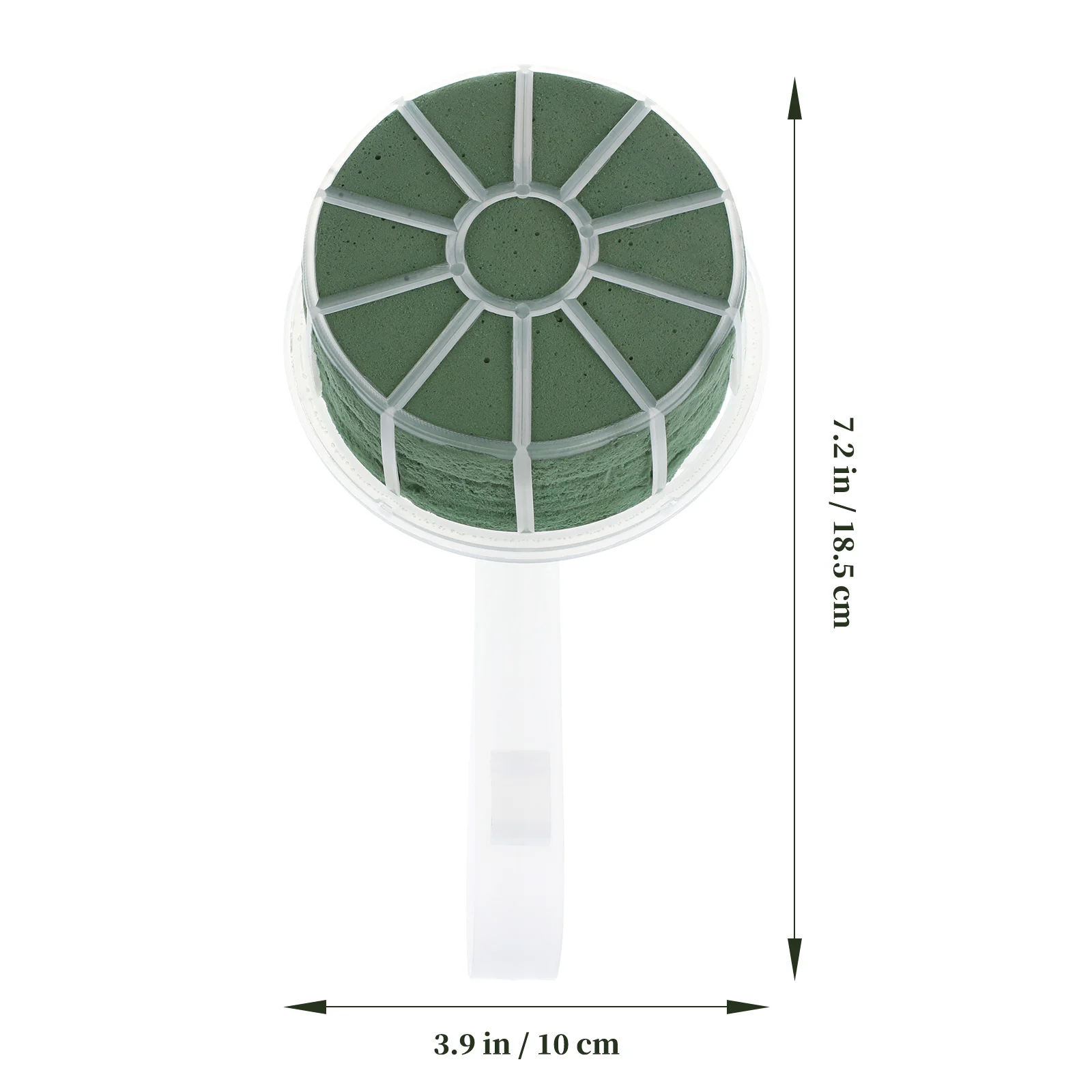 

2pcs Flower Bouquet Holder Bridal Floral Handle Wedding Supplies Waterproof Support for Bridal Bouquets Flower DIY Accessories