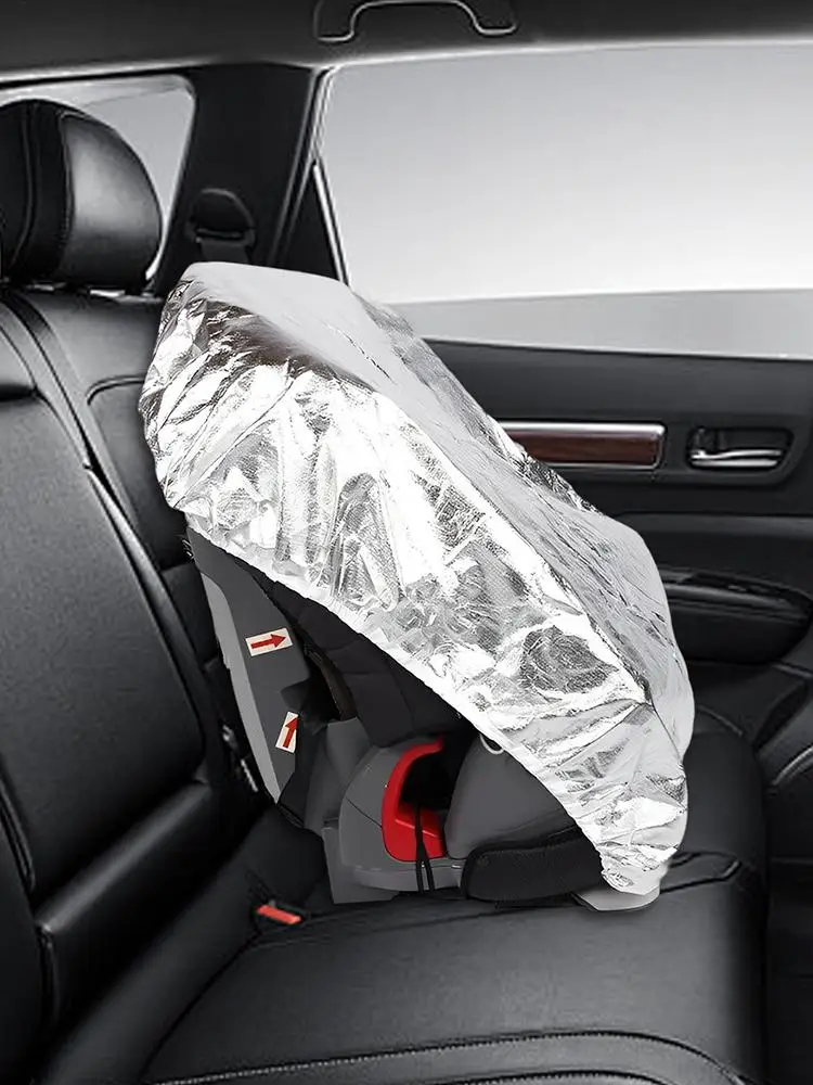

Car Seat Sun Shade Cover Baby Car Seat Sun Shade Cover UV Protective Insulated Heat Shield Cover Universal Baby Travel Accessory