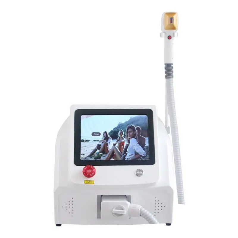 Diode Laser 755 808 1064nm Multi Wavelengths Hair Removal machine Cooling Head Painless Laser Epilator Face Body Hair Removal