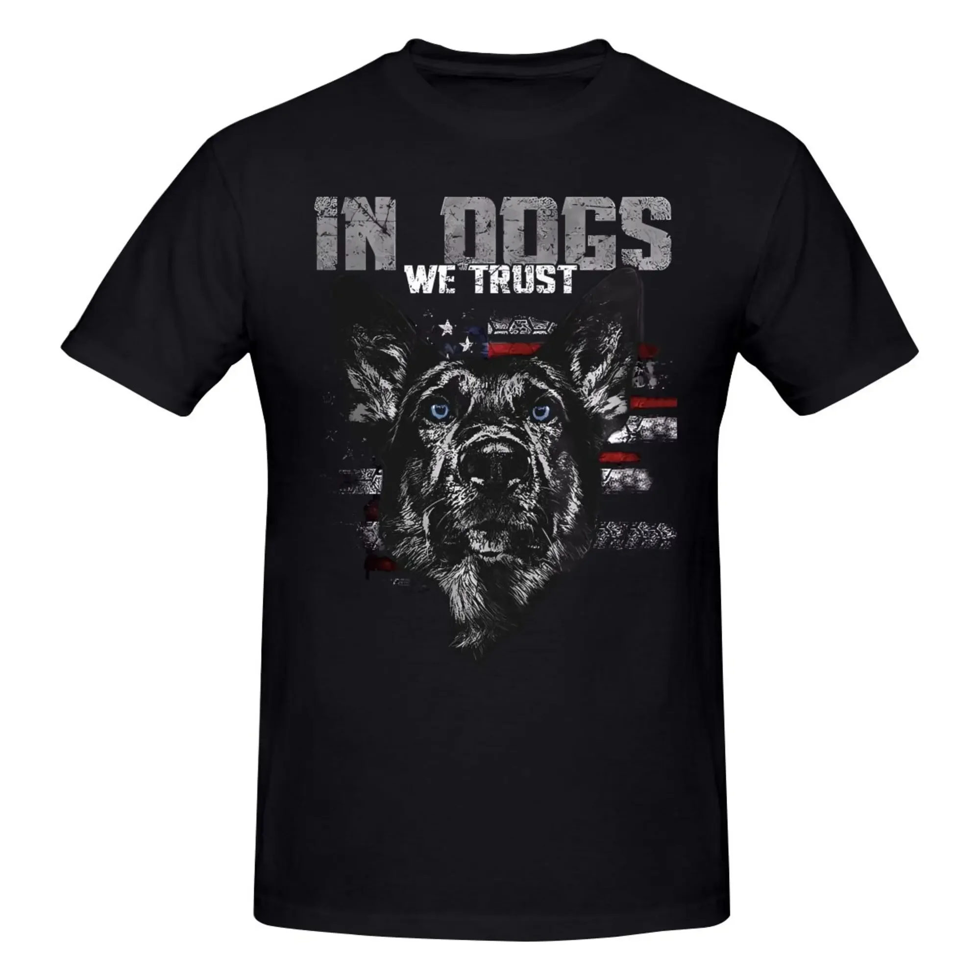 

Milittaary K9 In Dogs We Trust - T-Shirt