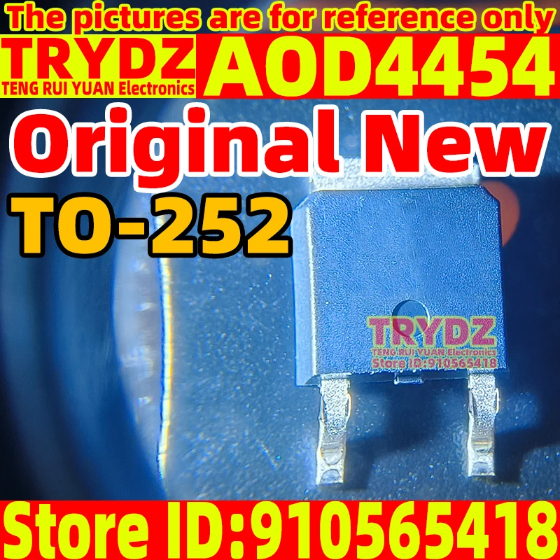 50-5pcs Original New AOD4454 D4454 TO-252 MOSFET