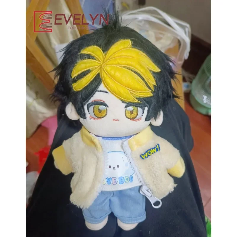 Evelyn 20cm Doll Clothes Plush Toys Gift Coat Pants Headwear Outfit Replacement Suits Love and Deepspace