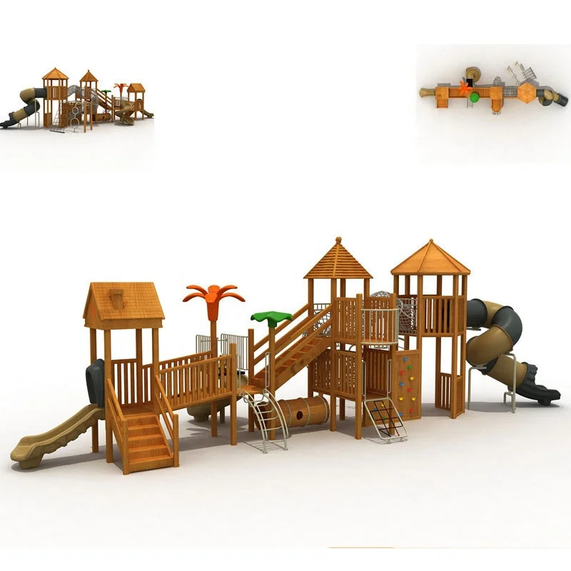 Outdoor   Slide Combo Toy Kindergarten Play Equipment Children's Play Facility Climbing Frame Manufacturer