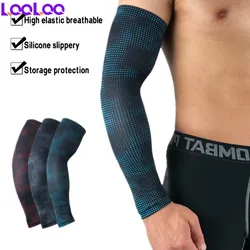 1Pcs Breathable UV Protection Arm Sleeves with Cooling Sun Protection for Cycling Driving Running Golfing Outdoor , Men & Women