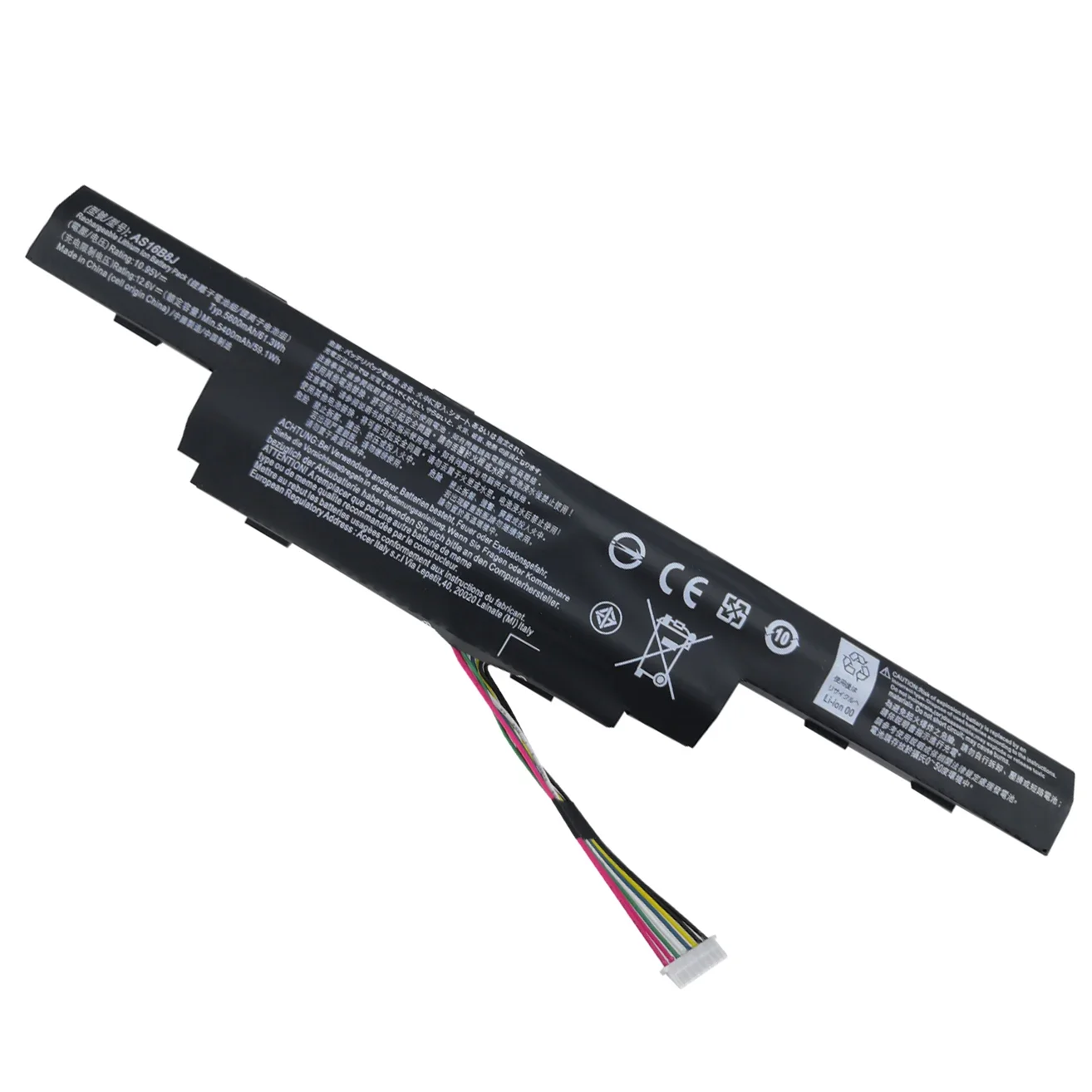 New AS16B5J AS16B8J Laptop Battery For Acer Aspire F15 F5-573G E15 E5-575G-51VI/53VG 10.95V 5600mAh