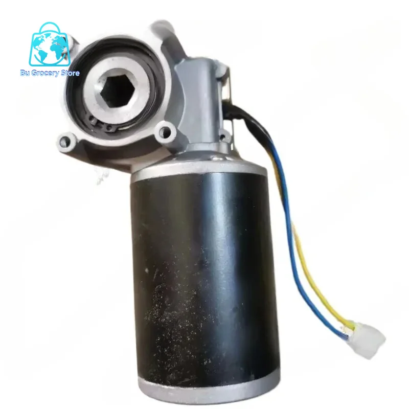 Electric Rotary Tiller Fertilizer 12/24V 100W Hexagonal Sowing Fertilizing Motor for Garden Soil Preparation 16/20 Inches