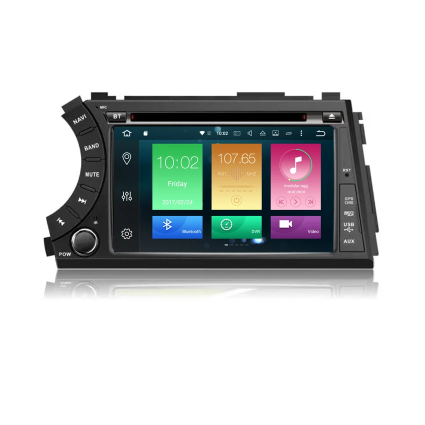 ssangyong actyon sports kyron android 10.0 car dvd player with gps navigation system