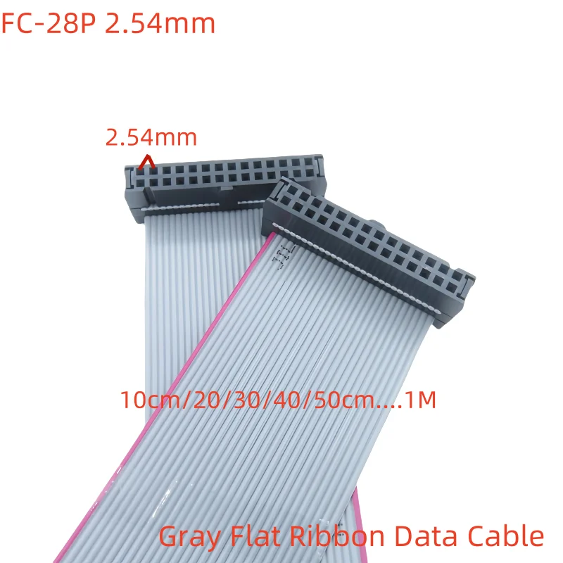 2.54MM Pitch FC-28P…