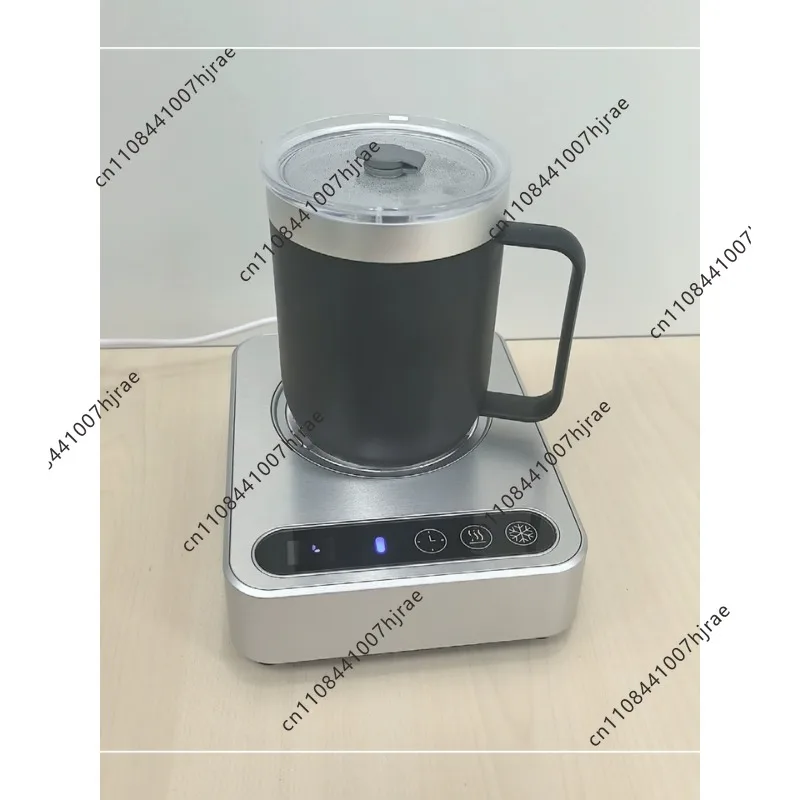 Desktop small refrigerator quick cooling coaster semiconductor heating and thermal insulation dual-purpose intelligent constant