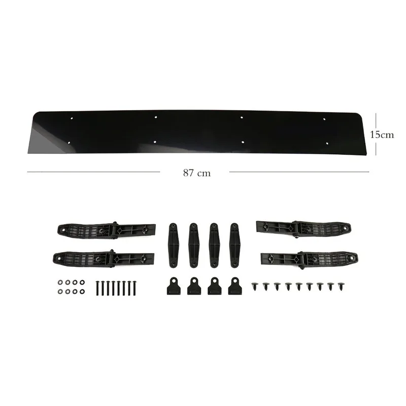 For Universal Quiet Roof Spoiler Deflector Noise Reduction Wind Deflector