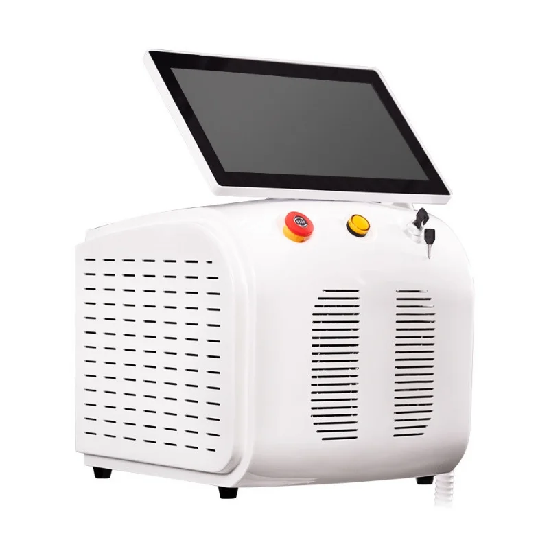 Professional Portable Titanium Laser Hair Removal Machine 808nm 20 Million Pulses Diode Ice Cold Laser for Smooth Silky Skin