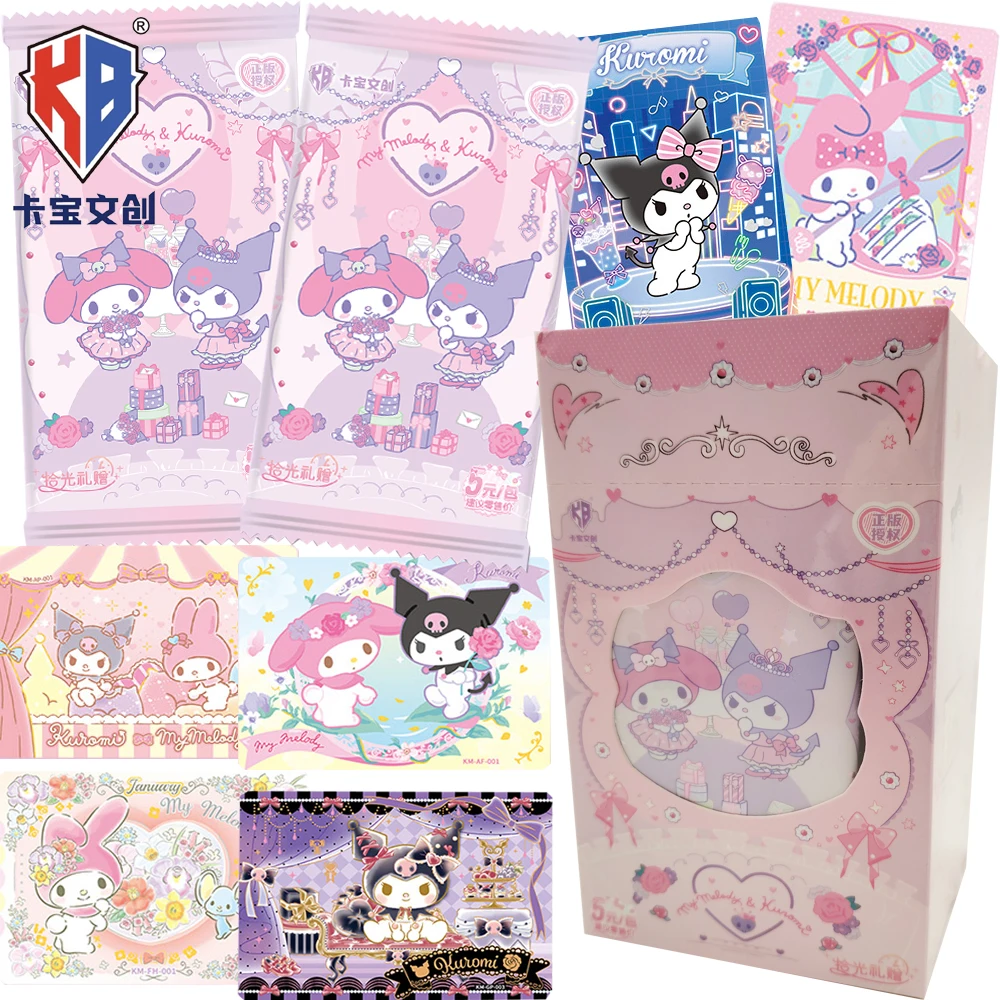 

New Kabao Original Sanrio Collection Cards High Quality Anime Cartoon Stars Polaroid Series Theme Character Cards Girls Toy Gift