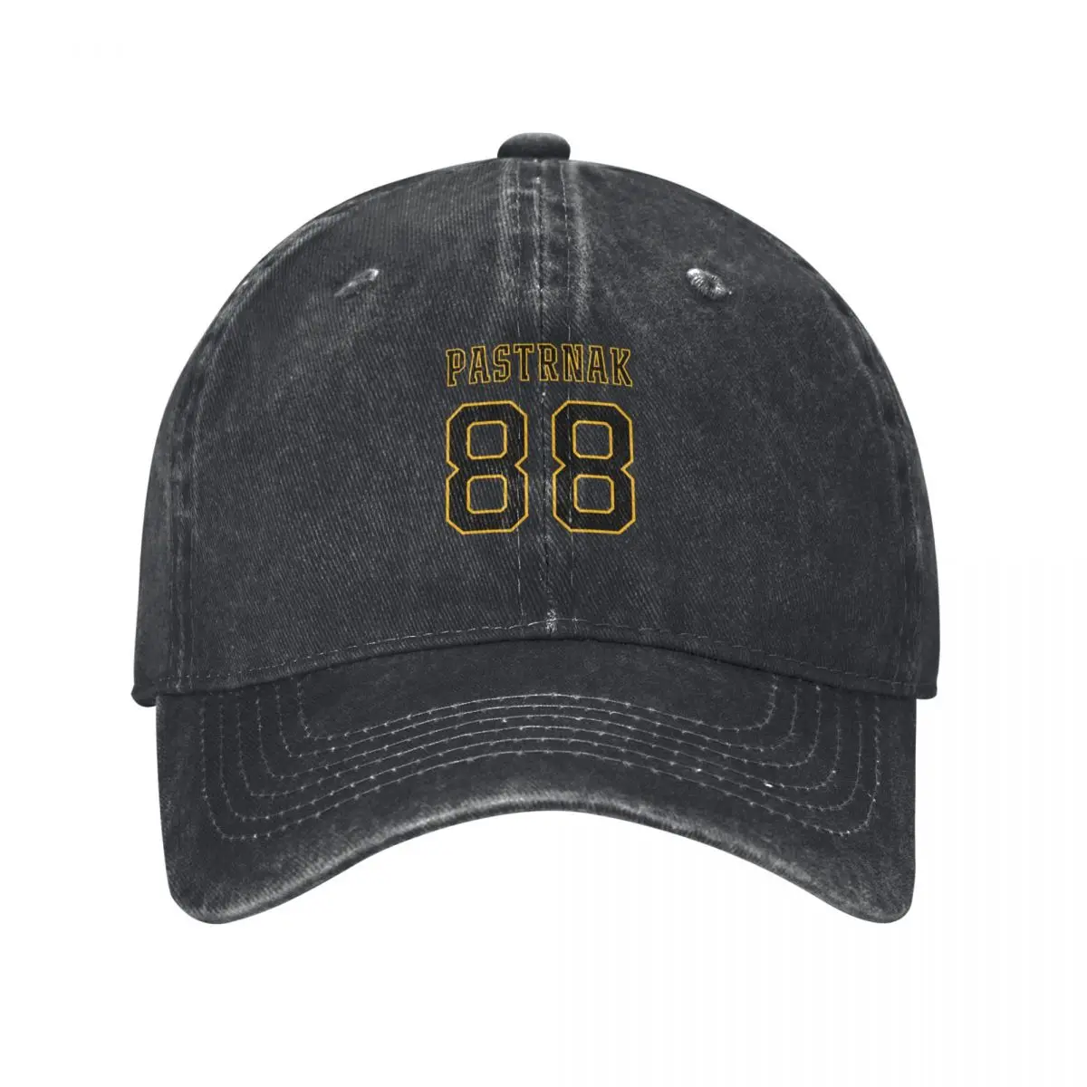 David Pastrnak White Baseball Cap tea Hat |-F-| Icon Men Women's