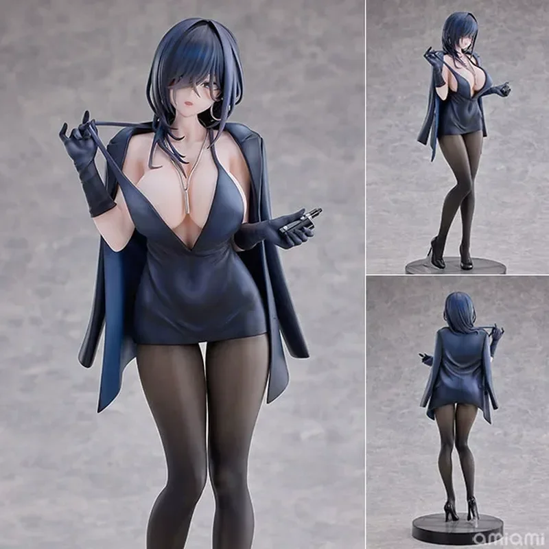 Figura de anime Yokoyama Ishimi Vestido preto Ver. 1/6 figura de ação pvc modelo brinquedos para meninos presentes caixa original em estoque ornamentos