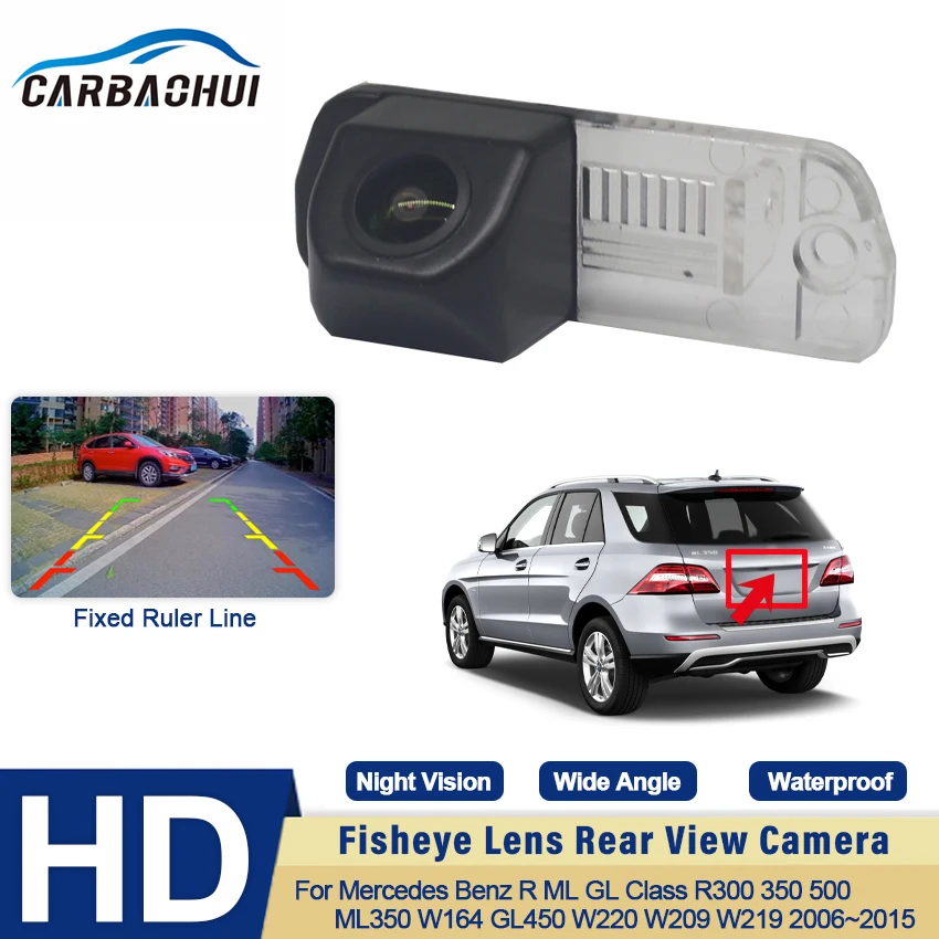 

Wireless HD CCD Reverse Rear View Camera For Mercedes Benz R ML GL Class R300 350 500 ML350 W164 GL450 W220 W209 W219 2006~2015