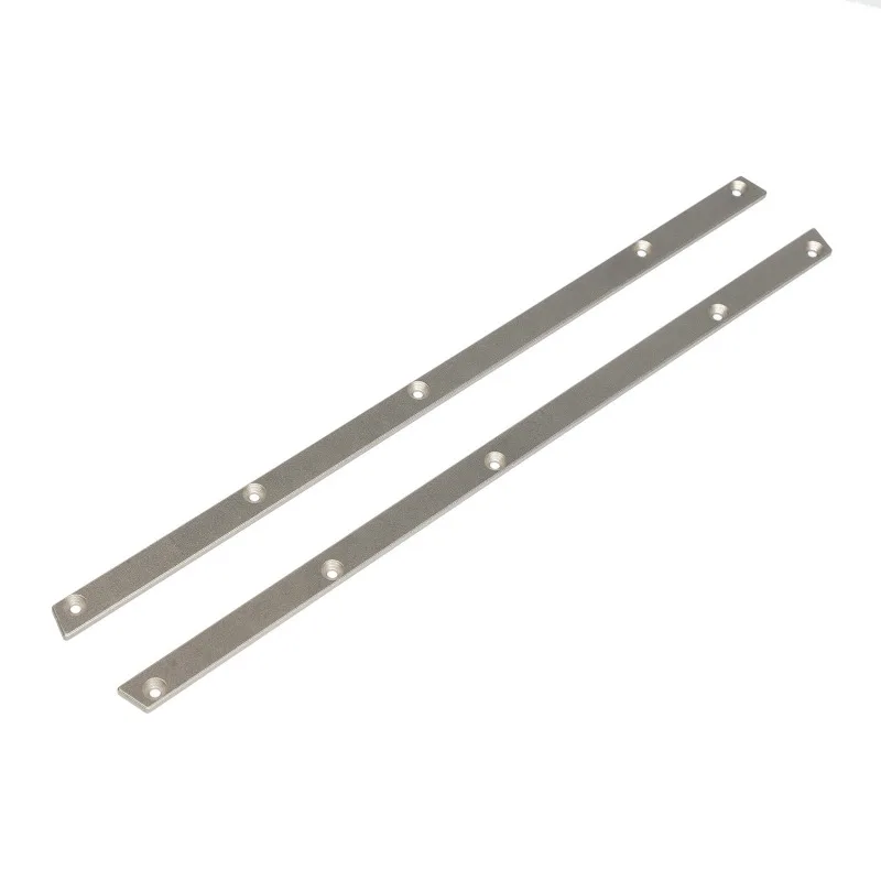 TC4 Titanium Side Skirts Plate for ARRMA 1/7 F1 Infraction Felony, Original Size 3mm Thickness Metal Upgrade Parts