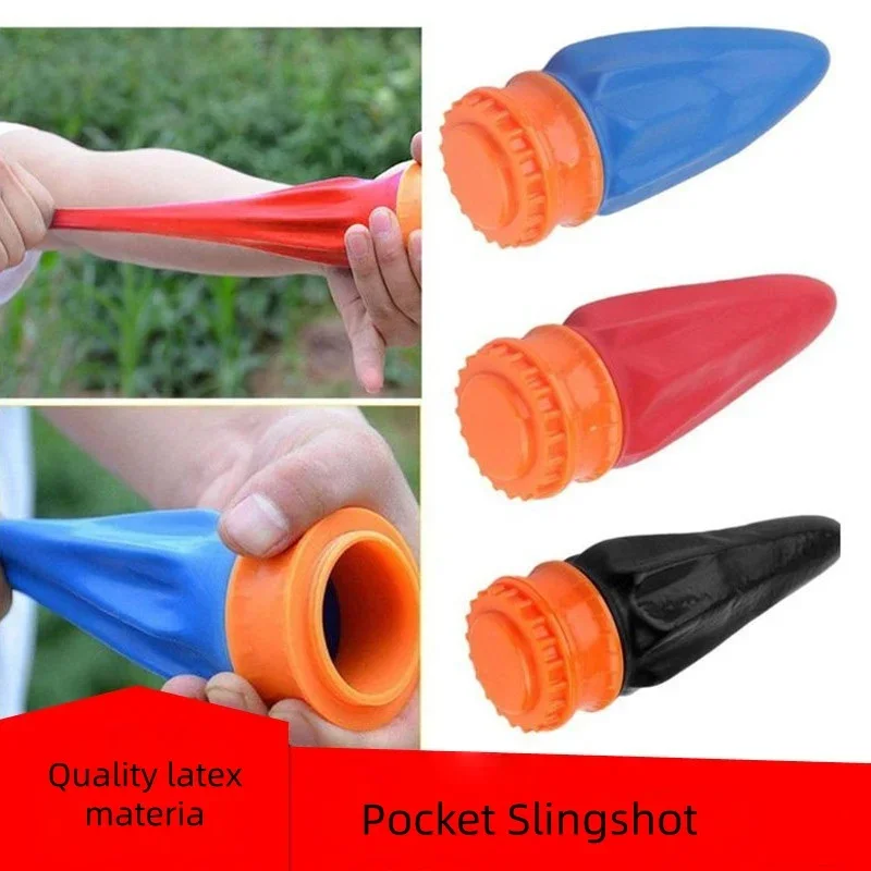 Outdoor Hunting Games For Kids - 1 Buah Ketapel Saku Lateks Mini