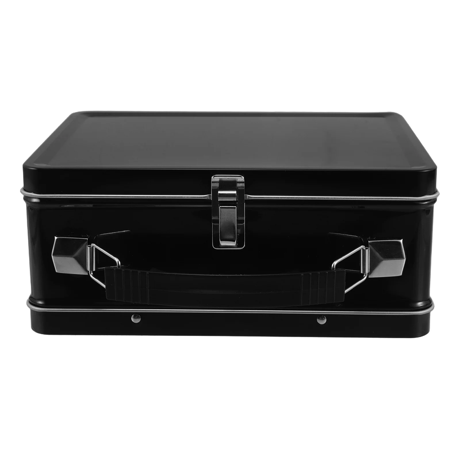 

Gift Storage Tin Box Lockable Metal Tinplate Case For Wedding Party Favor Tea Coffee Jewelry Cash Coin Collection Storage