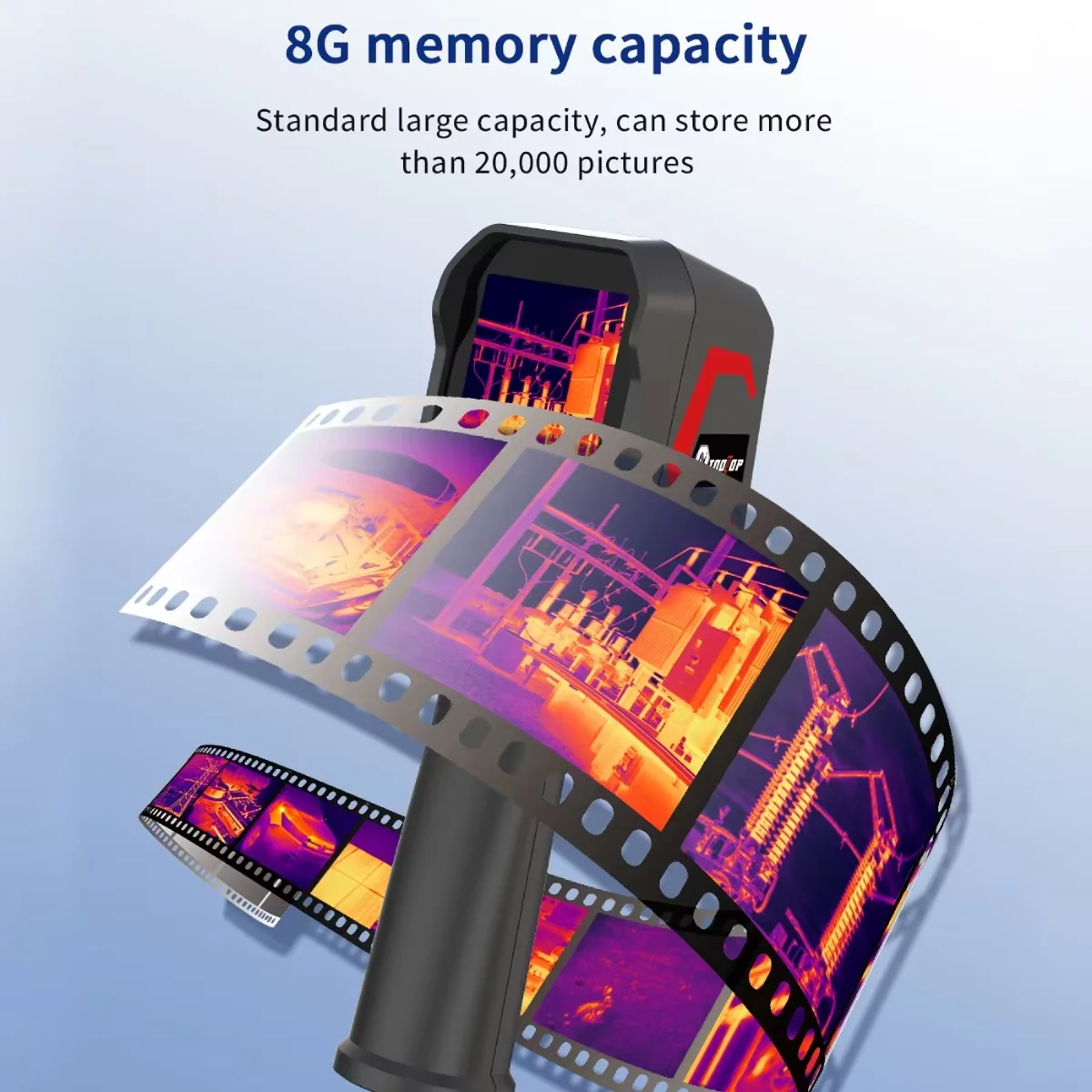 TOOLTOP ET693C 256*192 كاميرا حرارية محمولة بالأشعة تحت الحمراء مرئية 1080P كاميرا تصوير حراري لاختبار الطاقة الكهربائية لخط الأنابيب